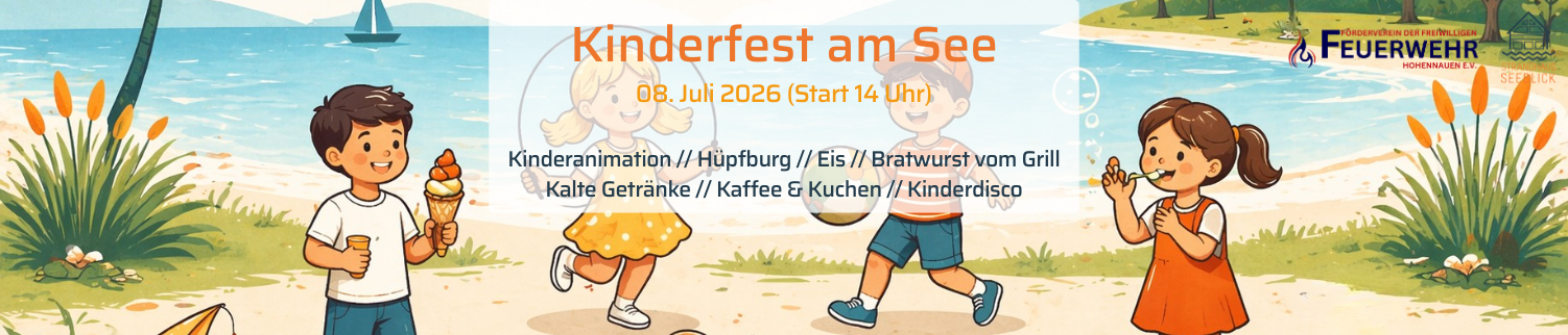 Banner Kindertag schmal